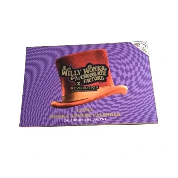 Willy Wonka x Revolution Limited 12 Day Advent Beauty Calendar. New In Box - Picture 3 of 5